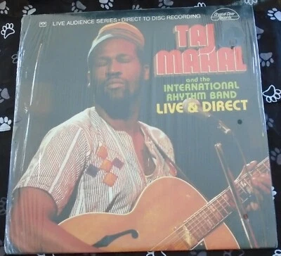 TAJ MAHAL, Live & Direct DIRECT TO DISC USA New Old Stock Sealed LP - Image 1 of 2