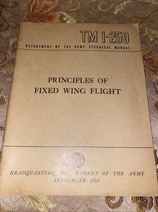 PRINCIPLES OF FIXED WING FLIGHT TM I - 250 FREE SHIP - Picture 1 of 4