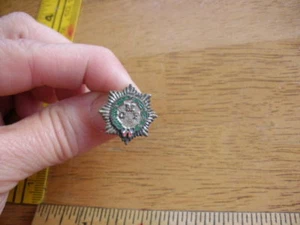 1900s pin tie tac Citizens Military Forces Lapel pin vintage mini unique - Picture 1 of 3