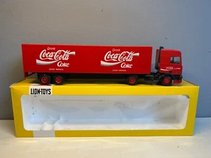 Rare Lion toys car Daf 95-380 ATI Drink Coca Cola Coke NMIB - Bild 1 von 10
