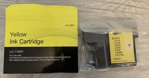 Yellow Ink Cartridge LC-1100Y NEW - Picture 1 of 4
