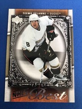 2007-08 Upper Deck NHL's Best Card #B11 Teemu Selanne - Anaheim Ducks