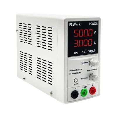 Labornetzteil 50V 3A Regelbar 1 Kanal Labornetzgerät DC Schaltnetzteil Kompakt - Bild 1 von 4