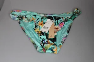 Nanette Lepore Women's Hipster Bikini, Green Bloomin Botanical, Size 12 - Picture 1 of 3