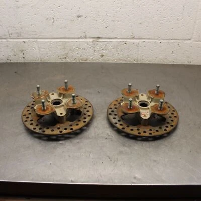 Kawasaki Brute Force 650 KVF650G 2007 4X4I rotores de freno delanteros izquierdo derecho A383 Foto 1 de 4