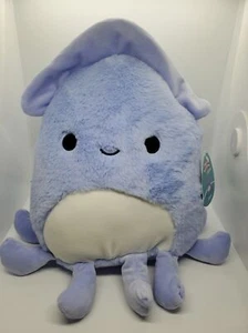 Squishmallows 12" Fuzz-A-Mallow Stacy the Squid Nuevo Con Etiquetas - Imagen 1 de 11