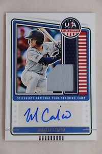 Michael Carico - 2023 Stars & Stripes USA Baseball Autograph Materials 