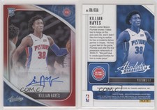 2020-21 Absolute Memorabilia Level 3 /10 Killian Hayes Saben Lee Rookie Auto RC