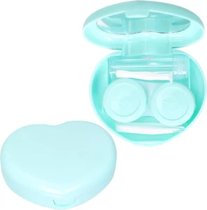 Contact Lens Case Portable Contact Lens Box with Mirror Tweezers Solution Bottle - Picture 1 of 7