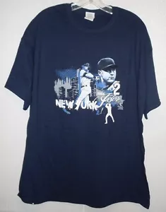 Camiseta MLB New York Yankees Derek Jeter Adulto Talla XL Imagen Llamada Collage - Imagen 1 de 2
