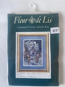 Anchor Fleur De Lis Cross Stitch Kit Nothing Can Hold Back A Dream  EPX2003 - Picture 1 of 3