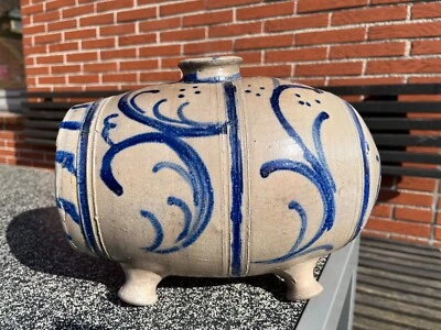 Essigsau Essigfass Westerwälder Steinzeug 19. Jahrhundert Westerwald Gefäß - Bild 1 von 4