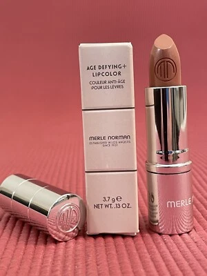 MERLE NORMAN Age Defying+ Lipcolor Lipstick "Guava" NIB - Image 1 of 4