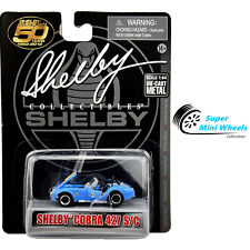 Shelby Collectibles 1:64 - 1965 Shelby Cobra 427 S/C #45 Blue & Orange