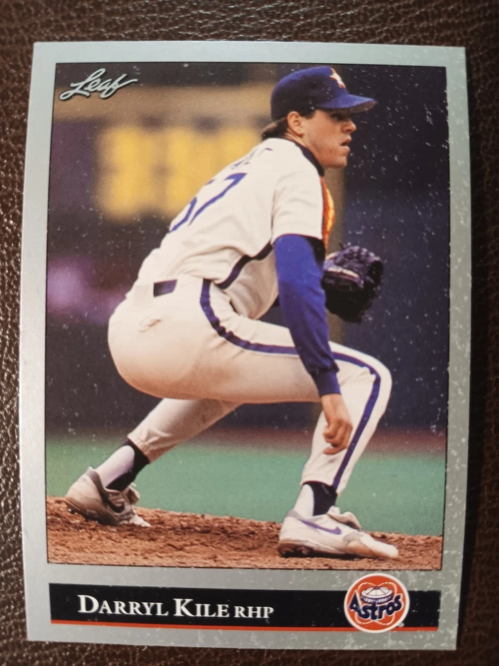 DARRYL KILE HOUSTON ASTROS 1992 LEAF BASEBALL CARD #198 - Image 1 of 1