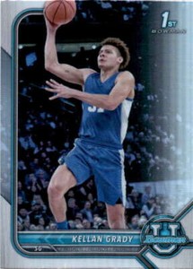 2021-22 Bowman University Chrome Refractor #48 Kellan Grady  Kentucky Wildcats 