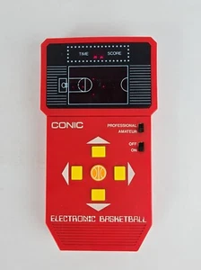 Vintage 1979 CONIC Electronic Basketball Handheld Travel Game 003401 - Picture 1 of 2