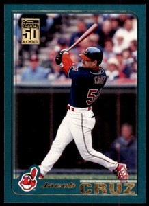 2001 Topps Jacob Cruz . Cleveland Indians #298