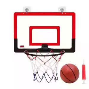 basketball hoops with backboard arcade style pole with base rims nets sports fun - Picture 1 of 70