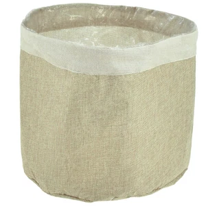 Stoffkörbchen Jute Übertopf Natur Ø28cm H25cm 3er Set Utensilo - Bild 1 von 3
