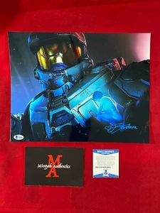 JEN TAYLOR AUTOGRAPHED SIGNED 11x14 PHOTO! HALO! CORTANA! BECKETT COA!  - Picture 1 of 1