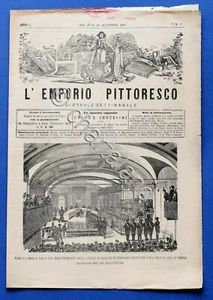 Storia - L'Emporio Pittoresco - Giornale settimanale - Anno I N° 3 - 1864 - Foto 1 di 1