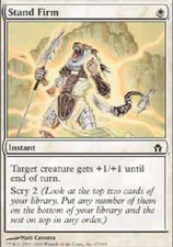 STAND FIRM FOIL Fifth Dawn MTG Magic the Gathering Cards DJMagic