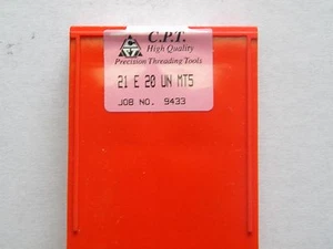 Platten zum Gewindefräsen von C.P.T., 21 E 20 UN MT 5 - Bild 1 von 2