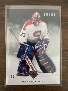 2010-11 UD Ultimate Base Patrick Roy #/399 Montreal Habs HOF Rare SP - Picture 1 of 2