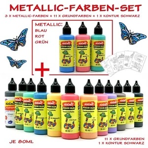 15er Window Color MetallicSet Festerfarben Malfarben Farben - Bild 1 von 4