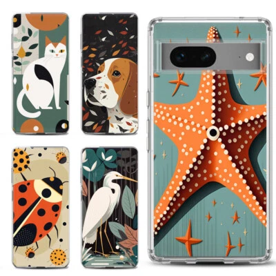 Funda Carcasa Teléfono para Google Pixel 8 / 8a / 8 Pro - Protector Pantalla p39 Foto 1 de 4