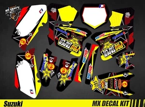 Kit Déco Moto pour / Mx Decal Kit for Suzuki RM 125 / 250 - Protaper - Imagen 1 de 1
