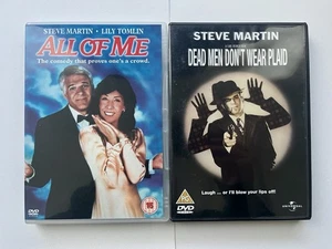 Steve Martin All of Me +  Dead Men Don't Wear Plaid DVD, Carl Reiner, Comedy - Picture 1 of 2