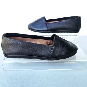 Aerosoles Holland Damen schwarz Leder flache Halbschuhe Freizeitschuh Größe 8,5 W - Bild 1 von 8