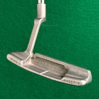 Ping Anser 2 Stainless Patented 85068 Plumbers-Neck 34.5" Putter Karsten - Image 1 of 4