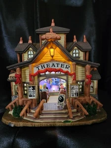 Lemax 2006 The Wildwood Theater #65389 Colección Vail Christmas Village - Imagen 1 de 17