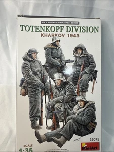 1/35 Totenkopf Division 5 Soldaten Schlacht bei Charkow 1943 Plastikmodelle - Bild 1 von 24