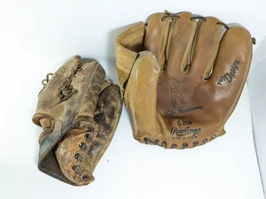 Vintage Baseball Glove Lot STL Cardinals Pro Models Rawlings 1950's 1960's - Picture 1 of 24