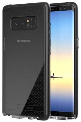 Tech21 Black Smoke EVO Check Anti-Shock Case TPU Cover for Samsung Galaxy Note 8 - Image 1 of 4