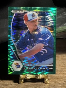 2021 Panini Prizm  - Everhett Hazelwood #PDP207 Green Pulsar Prizm (RC) - Picture 1 of 2