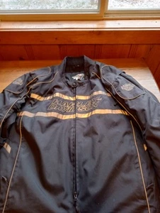 Harley Davidson FXRG Riding Jacket With Zippout Lining - Picture 1 of 4