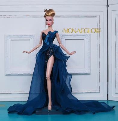Handmade Outfit for Fashion Royalty,Fr2,Barbie model muse doll by Monaeglow - Image 1 of 4