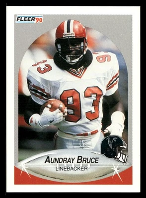 1990 Fleer Aundray Bruce #371 Atlanta Falcons NM! - Image 1 of 2