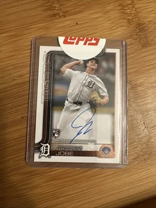 Topps Series 2 Flagship Real One Auto - Jackson Jobe (TOPPS REDEMPTION CARD) - Picture 1 of 2