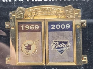 San Diego Padres MLB 2009 Season Ticket Holder 40th Anniversary Collectors... - Picture 1 of 3