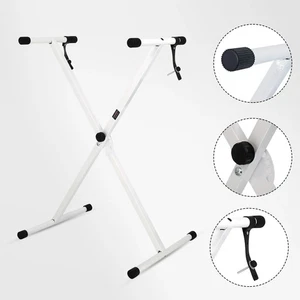 5-Kern Keyboardständer Single X Style verstellbar Lift Klavier für 49 bis 88 Tasten - Bild 1 von 8
