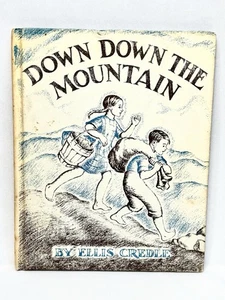 Down, Down The Mountain von Ellis Credle - Weekly Reader 1961 Vintage Hardcover  - Bild 1 von 10
