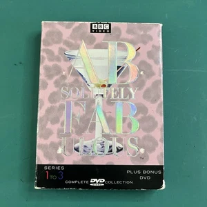 ABsolutely FABulous Complete 4DVD Collection. 2001. Series 1-3 & Bonus. Good. - Picture 1 of 10