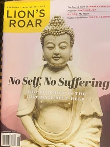 Lion's Roar September 2022 No Self No Suffering Mint Condition NO Stickers - Imagen 1 de 2