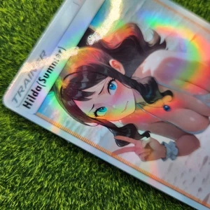Hilda Summer Full Art Alternate Goddess Story Pokemon Waifu Trading  Holofoil - Picture 1 of 3
